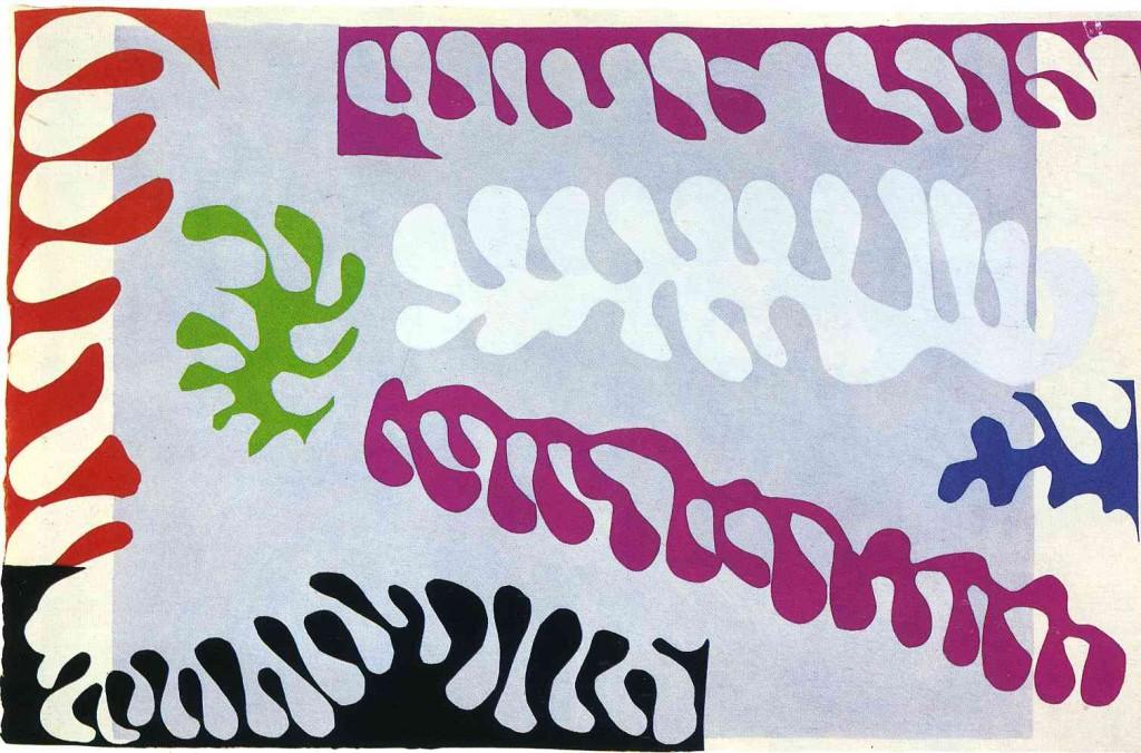 Henri Matisse, Lagoon, Plate XVII from Jazz, 1947