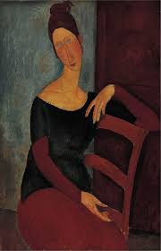 Modigliani portrait of the artists wife