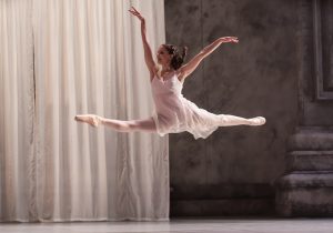 Dominique Larose in Romeo and Juliet. Photo Emily Nuttall
