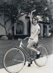 Ruby Keeler finds bicycling a great sport, 1934. Image by Scotty Welbourne. Courtesy of the Terence pepper Collection.