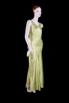 1930s evening dress, taken from the upcoming exhibition Night and Day 1930s Fashion & Photographs. Photograph by Bethany Crutchfield. Copyright Fashion and Textile Museum (1).