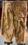 The Lichfield Angel, on loan from Lichfield Cathedral.
