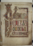 The Lindisfarne Gospels (The British Library).
