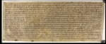 The oldest letter written in England (The British Library).