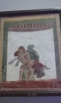 Fresco with Cupid and Psyche, 60-79 CE.
