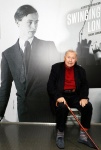 Sir Terence Conran attends the opening of Swinging London A Lifestyle Revolution. Copyright Fashion and Textile Museum.