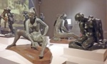 Bronze figures.