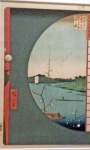 Hiroshige, View of MSuijin Shrine from Massaki.