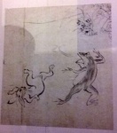 Copy of Handscrolls of Frolicking Animals .
