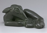 Henri Gaudier-Brzeska, Sleeping Fawn, 1913. Towner Eastbourne.