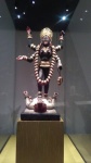 Kali striding over Shiva.