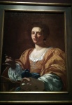 Portrait of Artemisia Gentileschi (1623-26).