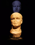 Bust of Vespasian recarved from a likeness of Nero.