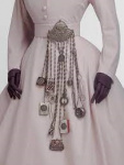 Chatelaine, hanging accessories.