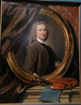 Cornelis Troost, Self-portrait (1739).