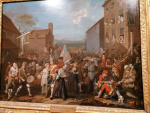 The march of the guard to Finchley (1749-50).