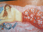 Adriana Pincherle, Nude with shawl.