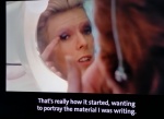 David Bowie, make-up video,1975.
