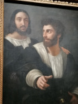 Self-portrait with Giulio Romano.
