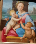 Virgin and Child with John Baptist.