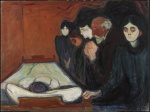 Edvard Munch, (1863-1944), At the Deathbed, 1895, KODE Art Museums, Bergen, Norway