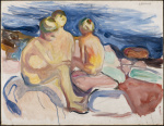 Edvard Munch, (1863-1944), Bathing Boys, 1904-1905, KODE Art Museums, Bergen, Norway