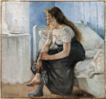 Edvard Munch, (1863-1944), Morning, 1884, KODE Art Museums, Bergen, Norway