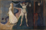 Edvard Munch, (1863-1944), Woman in Three Stages, 1894, KODE Art Museums, Bergen, Norway
