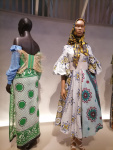 Dorreen Mashika, Amani dress and Bodice and khanga, Tanzania, 2020.