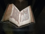 The Lindisfarne Gospels.