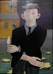 Man with a Feather (self-portrait, 1943.jpg