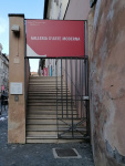 Galleria D'Arte Moderna_entrance via F. Crispi.