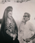 Pasolini and Maria Callas as Medea.