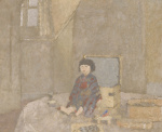 Fig108_Gwen John, The Japanese Doll, early to late 1920s. Oil on canvas, 30.5 x 40.7 cm. National Museum of Wales, Cardiff.