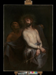 - ID 25 Anton van Dyck, The Mocking of Christ (’Ecce Homo’) - Christ as a man of sorrows robed by a tormentor, inv. 2520, oil on canvas, cm 143 x 107, Private collection