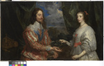 ID 45_Van Dyck King Charles I and his wife_Olomouc