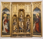 Altarpiece: Madonna and child ca 1500