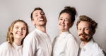 HB25 MA FB GROUP SHOT - ANDREW ARMFIELD, EMMA HADLEY-LEONARD, WILLIAM ROSS-FAWCETT, SARAH BULMER © Rah Petherbridge Art & Photograhphy 2025-6.