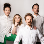 WEB RES HB25 MA FAMILY PORTRAIT SQUARE - ANDREW ARMFIELD, EMMA HADLEY-LEONARD, WILLIAM ROSS-FAWCETT, SARAH BULMER © Rah Petherbridge Art & Photograhphy 2025-6.
